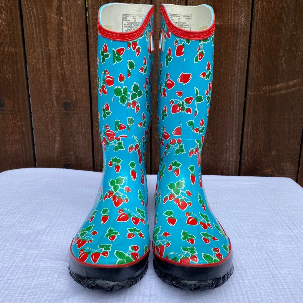 Bogs Strawberry Fruit Rain Boots